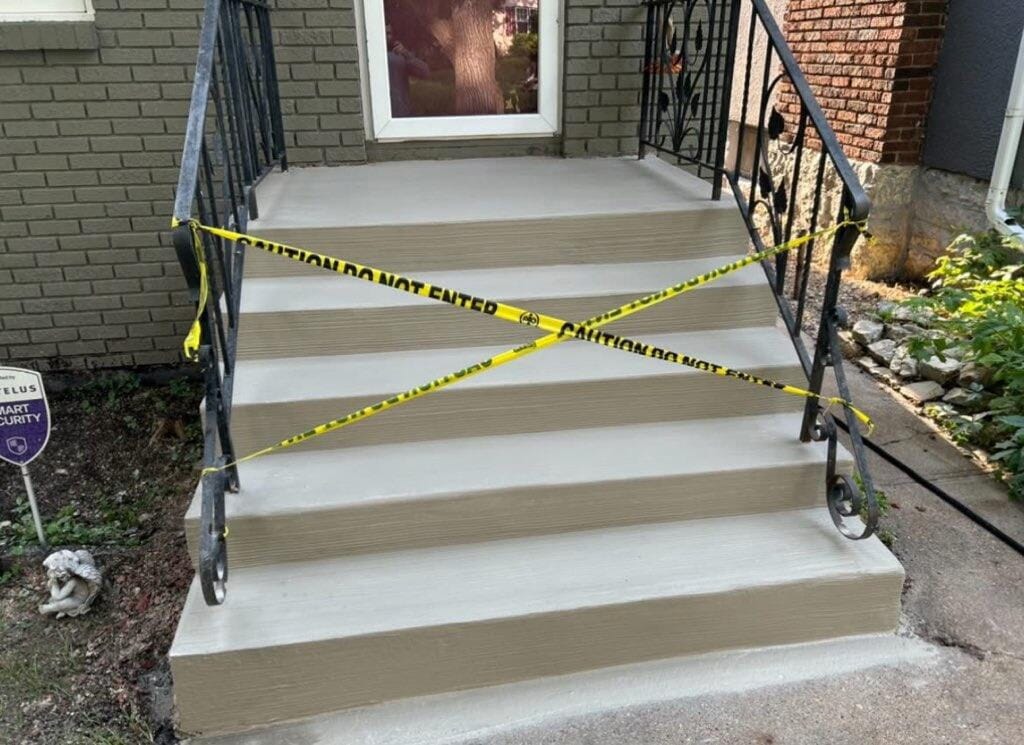 Masonry Steps Columbia